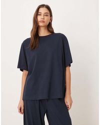 ASOS - Mix & Match Cotton Oversized Pyjama Tee - Lyst