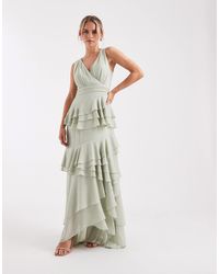 white christmas dresses Sudi Etuz Maxi Backless Sequin Dress in Summer Gradient
