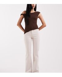Noisy May - Sallie High Waist Flare Jeans - Lyst