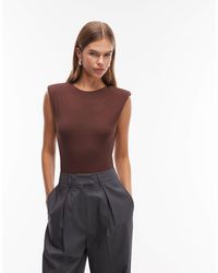 ASOS - – geschmeidiger, ärmelloser body - Lyst