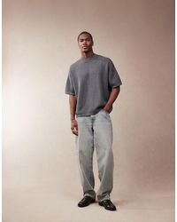 ASOS - Oversized Fit Lightweight Textured Knitted T-shirt - Lyst