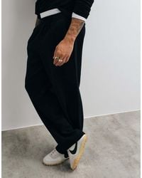 ASOS - Wide Leg Jogger With Double Waistband - Lyst