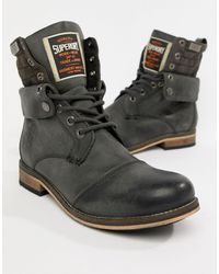 boots superdry homme