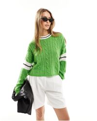 ASOS - Knitted Clean Cable Jumper - Lyst