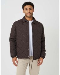 Brave Soul - Heat Seal Padded Coach Style Jacket - Lyst