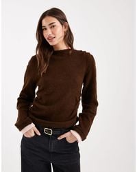ASOS - – doppellagiger, taillierter pullover - Lyst