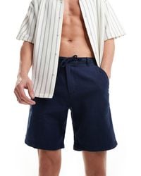 SELECTED - Linen Mix Shorts - Lyst