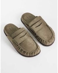 ASOS - Miller Chunky Loafer Mules - Lyst