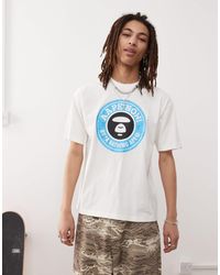 Aape By A Bathing Ape - Aape By A Bathing Ape T-shirt With Logo Print - Lyst