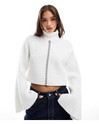 Barbour - Serova Knitted Jumper-white - Lyst