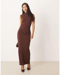 NARRATED - Sleeveless Bodycon Midi Dress - Lyst
