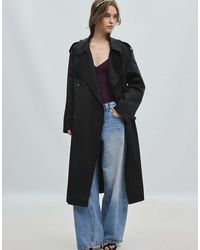 Stradivarius - Long Basic Trench Coat - Lyst