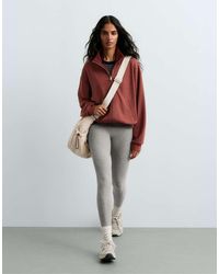 Oysho - High-neck Zip-up Jacket - Lyst