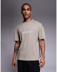 EA7 - Armani Train Visability Relaxed Fit T-Shirt - Lyst