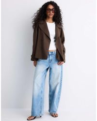 Stradivarius - Short Flowing Trench Coat With Belt - Lyst