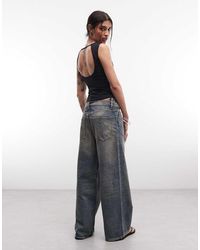 Weekday - Slash Neck Tank Top With Open Back - Lyst