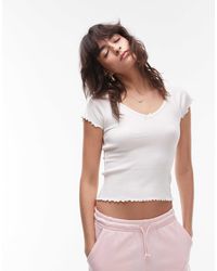 Tommy Hilfiger - – geripptes oberteil - Lyst