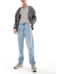 ASOS - Dad Fit Jeans With Panelling Detail - Lyst