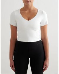Aim'n - Sense Short Sleeve Bralette - Lyst