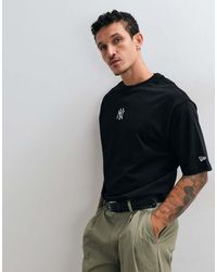 KTZ - Ny Yankees Logo Oversized Short Sleeve T-shirt - Lyst
