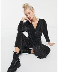 monki floral jumpsuit