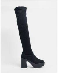 truffle collection thigh high boots