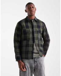 Only & Sons - Quilted Check Jacket - Lyst