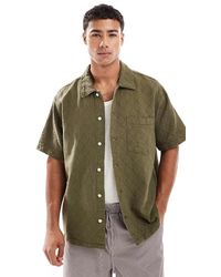 Jack & Jones - Textured Oversize Shirt - Lyst