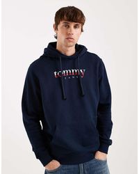 Tommy Hilfiger - Logo Terry Hoodie - Lyst