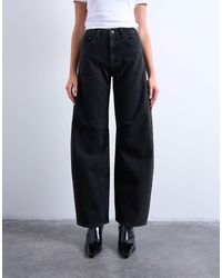 TOPSHOP - Barrel High Rise Jean - Lyst