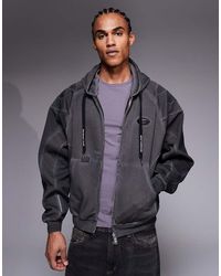 Aape By A Bathing Ape - Aape By A Bathing Ape Heavyweight Zip Through Motorcross Hooded Jacket - Lyst