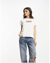 Lee Jeans - T-shirt Met Logo - Lyst