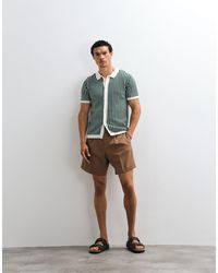 ASOS - Tailored Pleated Wide Shorts - Lyst