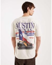 Hollister - Boxy Oversized Short Sleeve F1 Austin T-shirt - Lyst