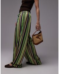 TOPSHOP - Linen Balloon Trouser - Lyst