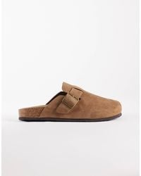 ASOS - Mule Sandals With Cork Sole - Lyst