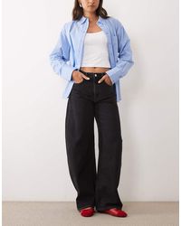 ARKET - Peony baggy Barrel Leg Jeans - Lyst