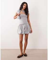 ASOS - Jersey Bubble Mini Skirt - Lyst