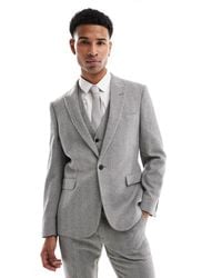ASOS - New Skinny Wool Blend Suit Jacket - Lyst