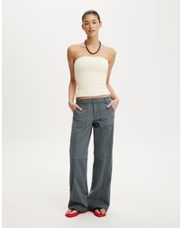 Cotton On - Lexi Low Rise Utility Pant - Lyst