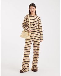 Miss Selfridge - Striped Co-ord Trouser - Lyst