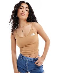 The North Face - Top Senza Maniche Corto - Lyst