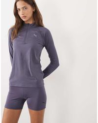 PUMA - Run Velocity Cloudspun Quarter-Zip Top - Lyst