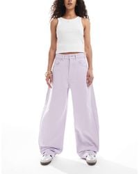 ASOS - High Waisted Barrel Jean - Lyst