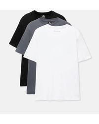 Pull&Bear - 3-pack Of Short Sleeve T-shirts - Lyst