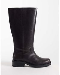 Vagabond Shoemakers - Karlie Pull On Flat Knee Boots - Lyst