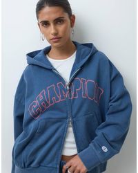 Champion - Future Memories Oversized Full Zip Hoodie - Lyst