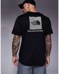 The North Face - Training 24/7 Box Nse Backprint T-shirt - Lyst