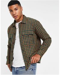 Only & Sons - Oversized Check Shirt With Chest Pockets - Lyst