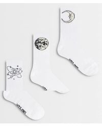 Jack & Jones - 3 Pack Of Socks With Symbols Graphics - Lyst